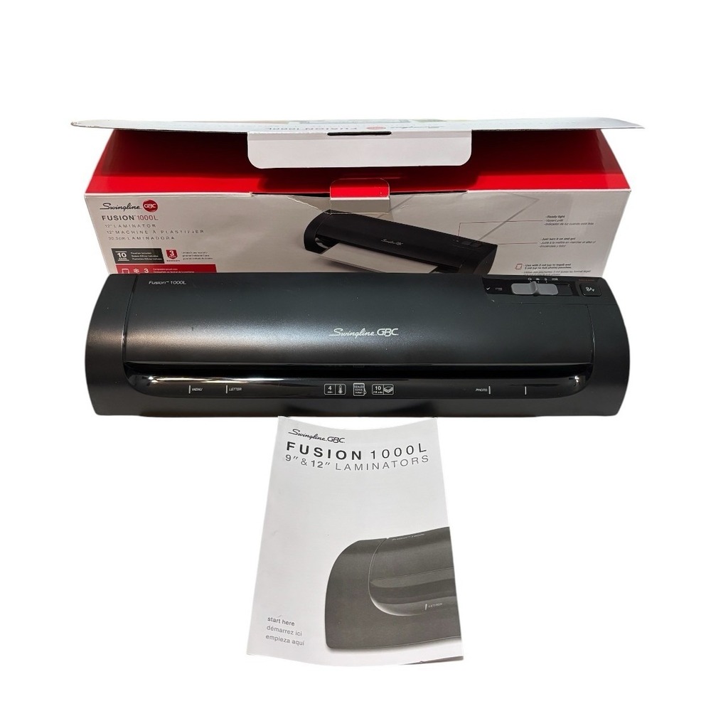 Swingline GBC Fusion 1000L 12" Laminator 1703073 EUC